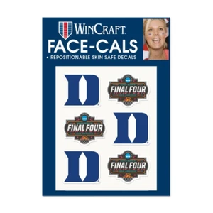 2025 Final Four Duke Blue Devils Face Decals - Picture 1 of 1