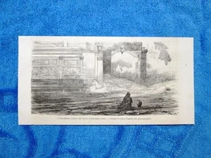 Gravure Année 1862 - Inondation à Torre del Greco (8 decembre 1861 - Italie) - Picture 1 of 1