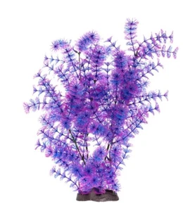 Top Fin Aquarium Decor Purple And Blue Plant Decor NWT - Picture 1 of 3