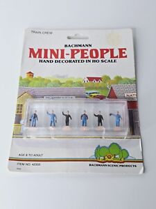Bachmann Ho Scale - Mini-People Train Crew #42333 - New