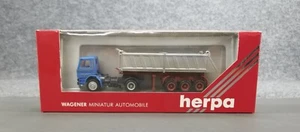 HERPA #862001 Scania COE Cab w/Tri-Axle Dump Trailor H.O. 1/87 - Picture 1 of 13