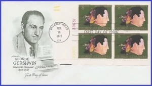 USA4 #1484 U/A ARTMASTER FDC PB4 George Gershwin - Picture 1 of 1
