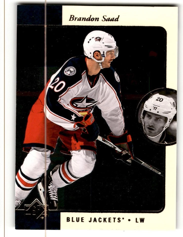 2015-16 SP Authentic 1995-96 Retro Brandon Saad #R18 Columbus Blue Jackets - Image 1 of 2