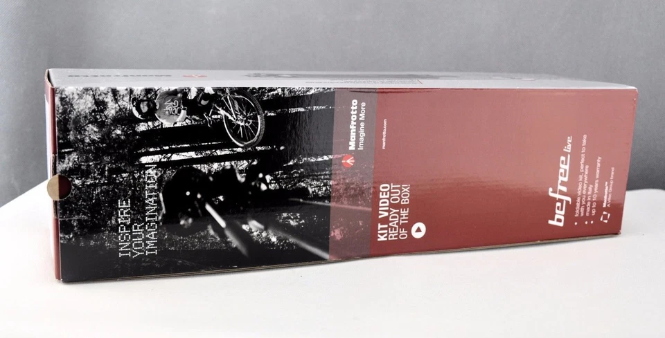 New Manfrotto Tripod Videopod lightweight travel friendly Free Fluid Video Kit - Image 1 of 4