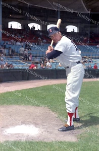 Dick Williams Boston Red Sox MLB Baseball 60er Jahre Original 35mm Farbnegativ - Bild 1 von 2