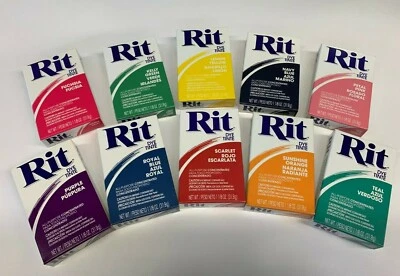 All-Purpose Dye Powder Fabric Coloring - Dyes 1lb Dry Cloth - Many Color Options - Image 1 of 4
