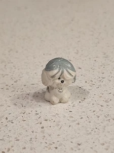 Vintage Littlest Pet Shop Puppy Sheepdog 1992 Kenner LPS Toy - Picture 1 of 6