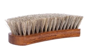 Kaps premium quality shoe brush LUX, natural horsehair, shine buff polish. - Picture 1 of 7