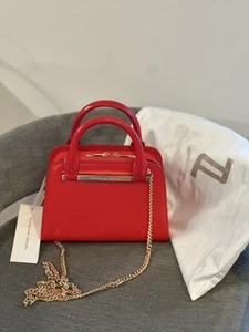 Rare New Porsche Design Classic Mini Bag Business Bag Crossbody Patent Leather - Picture 1 of 13