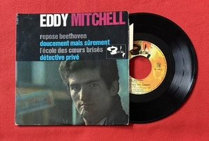 EDDY MITCHELL REPOSE BEETHOVEN DOUCEMENT MAIS SÛREMENT L’ÉCOLE VG+ VINYLE 45T EP - Imagen 1 de 4