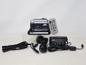 JVC GZ-MG175EK 40GB HDD/SD Card Everio G Hard Disk Camcorder Hybrid - Silver - Picture 1 of 10