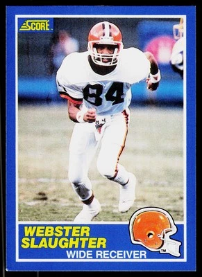 Webster Slaughter, 1989 Score, #41, Cleveland Browns - Image 1 of 2