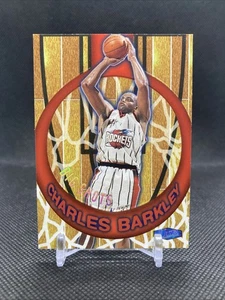 Charles Barkley Big Shots Insert Fleer 1997-98 Card #11BS Houston Rockets - Picture 1 of 3
