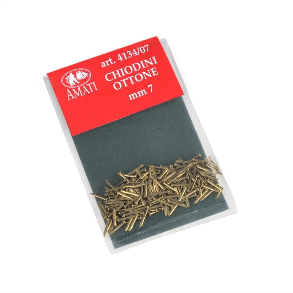 Amati 7mm ottone Nave modellare Chiodini #4134/07