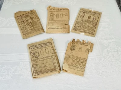 Butterick New Deltor Sewing Pattern 1920s Girls Dress Age 10 Baby U Pick 5 Avail - Image 1 of 4