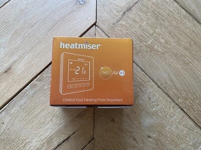 Heatmiser NeoAir V3 Smart Wireless Programmable Room Thermostat Only - Image 1 of 4
