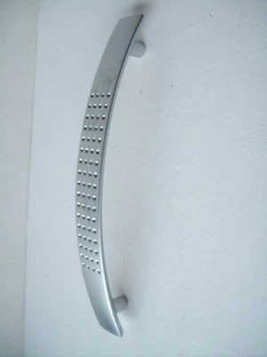 Bügelgriff Edelstahl finish 128 Griff Möbelgriff 12,8 cm Schrankgriff Bogen 142 - Bild 1 von 4