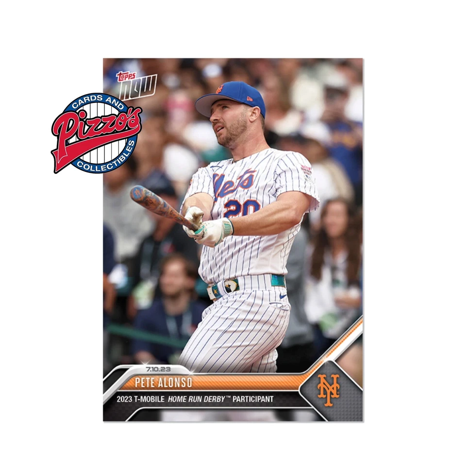 Pete Alonso HR Derby - 2023 MLB TOPPS NOW Card 554 In Hand - Image 1 of 1