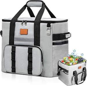 Borsa Termica 40L,Borsa Frigo,Borsa Termica Grande Facile Da Pulire,Borsa Termic - Foto 1 di 12