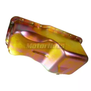 SBF Ford 62-98 cárter de aceite galvanizado bloque pequeño 221 260 289 302 V8 Stock Hot Rod - Imagen 1 de 2