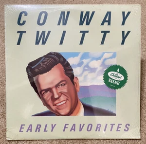 Sealed! - CONWAY TWITTY - Early Favorites LP 1982 Accord SN7167 * NEW / MINT - Picture 1 of 2