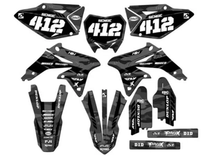 Kit de gráficos Senge gris RMZ 450 APACHE 2008-2017 compatible con Suzuki - Imagen 1 de 10