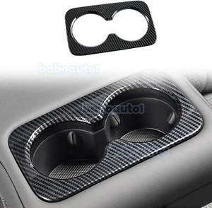 Car Rear Water Cup Holder Overlays Cover Trim for Jetour T2 Travellar 2023 2024 - Picture 1 of 6