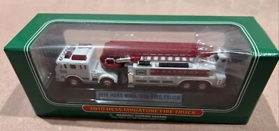 2010 Hess Miniature Fire Truck NIB - Image 1 of 2