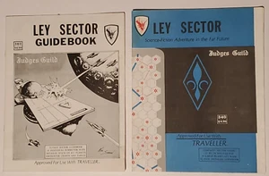 Ley Sector Guide Book W/ Map 1980 Judges Guild, Approved For Use W/ Traveller - Picture 1 of 14