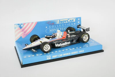 1993 Al Unser Jr Indycar UT Minichamps Lola Chevrolet #3 1:43 520934403 - Immagine 1 di 4