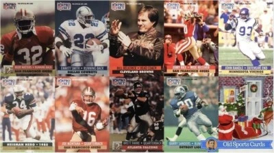 1991 NFL Pro Set Football Singles-You Pick Your Cards! Listing 1 - Image 1 of 2