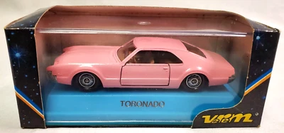 Pink Verem #407 Oldsmobile Toronado Francia escala 1:43 como nuevo con vitrina y caja Foto 1 de 4