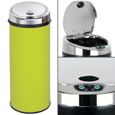 Papelera de residuos de cocina con sensor automático de acero inoxidable Inmotion Lime - Imagen 1 de 3