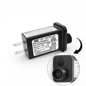 LED Power Supply CZJUTAI JT-FL/FC300V0200-C - IP44 Waterproof for Christmas Tr - Bild 1 von 6