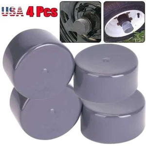 4x Bearing Buddy Bras 1.98" Rubber Caps Replacement Dust Covers for Trailer Boat - Picture 1 of 12