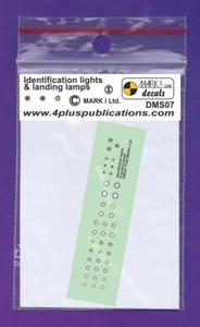 1/144 Decals: Identification lights and landing lamps #DMS07 : MARK1 - Picture 1 of 2