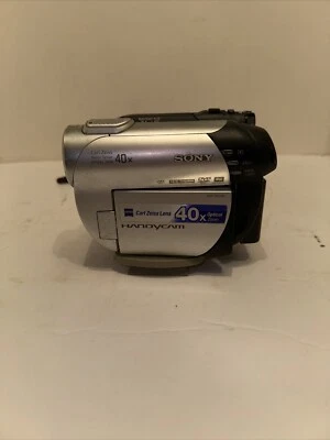 Sony DCR-DVD108 Silver Digital DVD Camcorder with 40x optical Zoom  - For Parts - Image 1 of 4