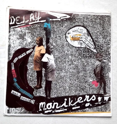 Monikers / Delay split single limited grey vinyl 7"  Kiss Of Death punk - Image 1 of 4