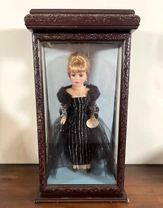 2000 Camellia Garden 16" Porcelain Doll with Display Case Swarovski Collection - Picture 1 of 17