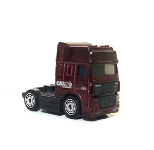Matchbox DAF XF95 Space Cab Cherry Red 1:86 Dicast Truck - Picture 1 of 6