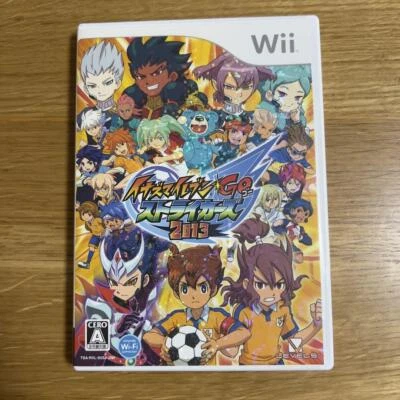 Inazuma Eleven Go Strikers 2013 Nintendo Wii Level 5 RVL-P-S5SJ w/Case JP 30 - Image 1 of 4