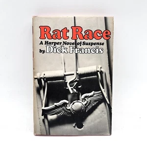 Rat Race Dick Francis 1971 A Harper Novel of Suspense HC /Dj Book Club Edi GC - Picture 1 of 8