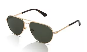 Police Men's Sunglasses Roadie 3 SPLE25 0300 Shiny Total Rose Gold/Grey-Green - Picture 1 of 2