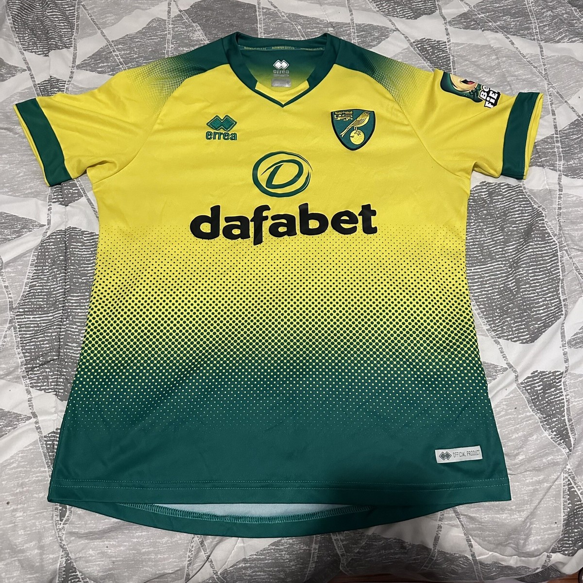 Norwich City Size M International Club Soccer Fan Apparel Norwich City Size M International Club Soccer Fan Apparel