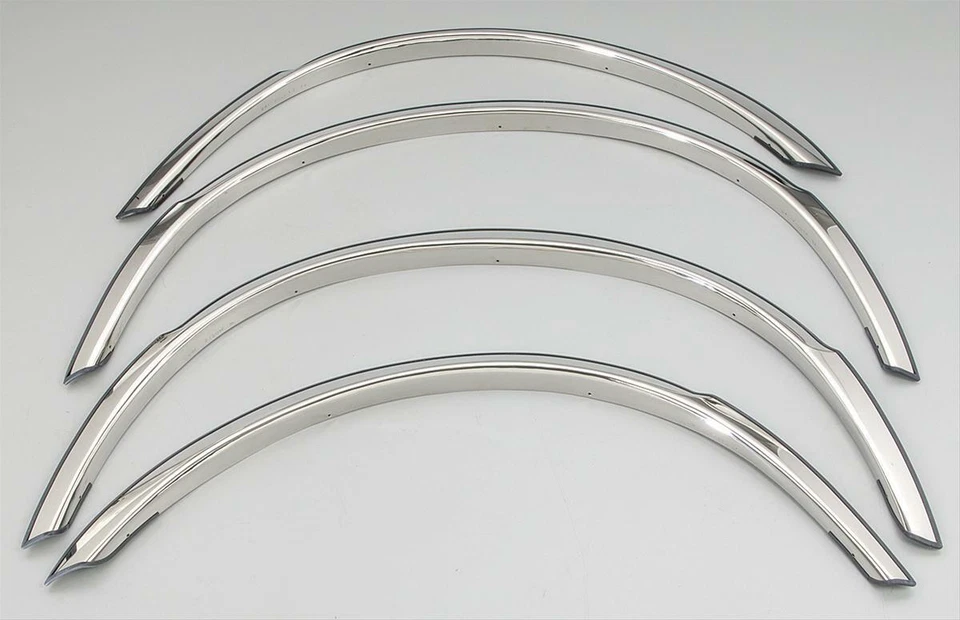 THE BEST! FENDER TRIM FOR FORD TAURUS WAGON 92-95 Mirror Stainless Steel SET/4 - Изображение 1 из 1