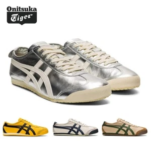 Scarpe da passeggio Onitsuka Tiger Sneakers Betulla/Pavone Unisex MEXICO 66 Comode - Foto 1 di 41