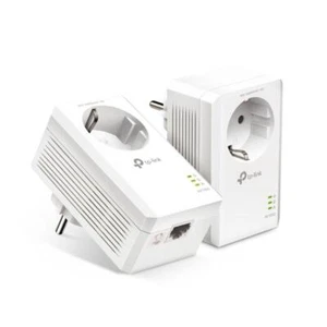 TP-Link TL-PA7019P KIT AV1000 Gigabit Powerline Adapter Kit mit Steckdose Weiß - Bild 1 von 7