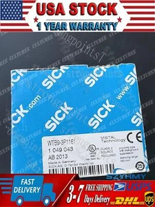 SICK WTB9-3P1161 Photoelectric Sensor New Free Shipping WTB93P1161 1PCS - Picture 1 of 7