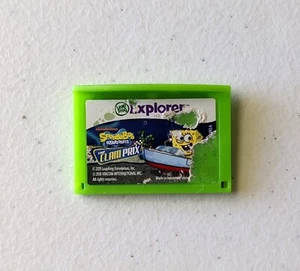 LeapFrog Leapster Explorer Spongebob Squarepants The Clam Prix Game Cartridge - Picture 1 of 1