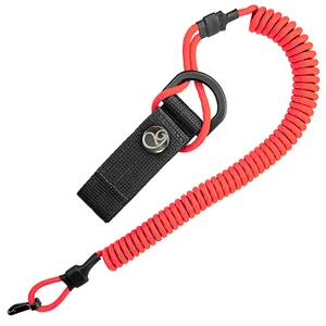 Spiral-Kabel, elastischer Schlüssel-Anhänger aus Paracord, Lanyard - Bild 1 von 7